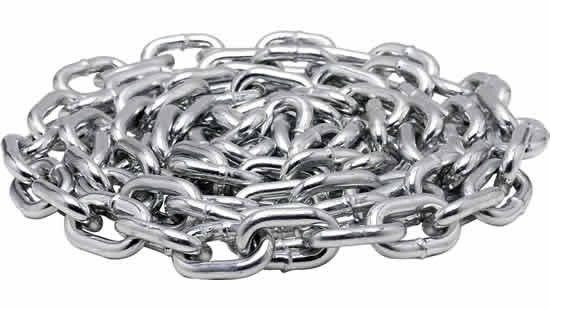 Corrente Soldada Gal 3,0mm 1/8 (1 Mt=0,180 Kg) (kilo) 