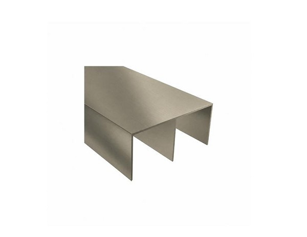 Perfil Aluminio Rm-025 (sp013) Speciale Inox Rom Fll (metro Linear) 