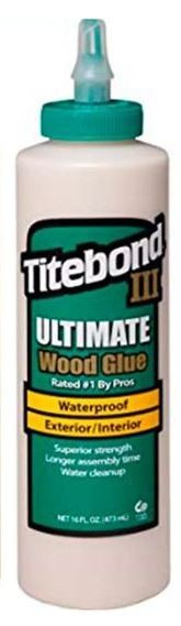Adesivo Frank Titebond Iii Ultimate Wood Glue 525 G (peça) 