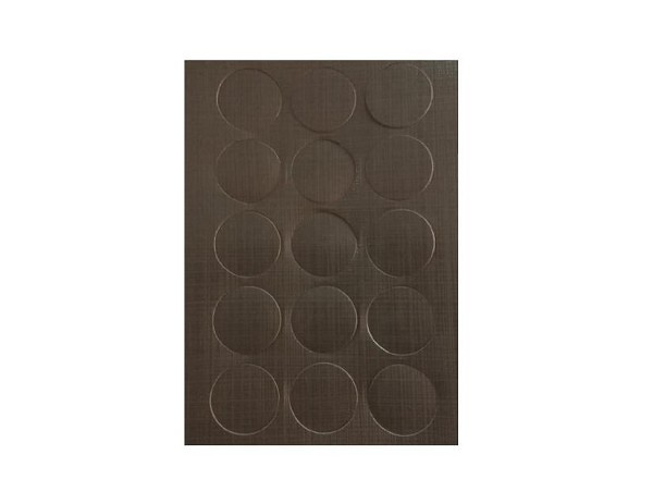 Tapa Furo Adesivo Pvc 18mm Cobre Silk Fll (cento) 