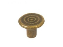 Puxador Pz 11 Botao Enfeite Ouro Velho (peça) 