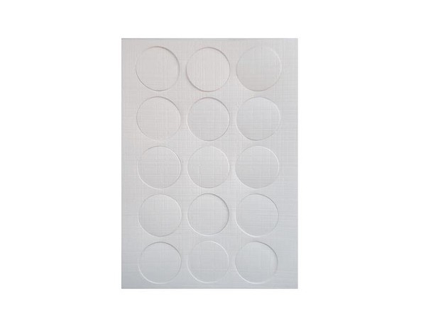 Tapa Furo Adesivo Pvc 18mm Branco Iceland Fll (cento) 
