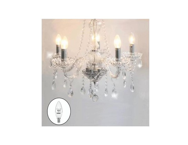 Lampada Led Vela Tvl 25 Clara 3w 2700k E14 C/adapt Tas Fll (peça) 