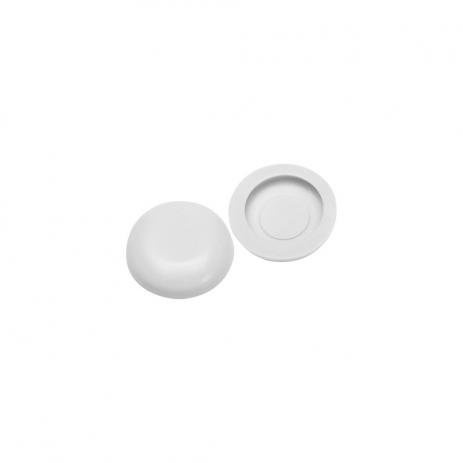 Tampinha Plastica 13mm Branca (cento) 