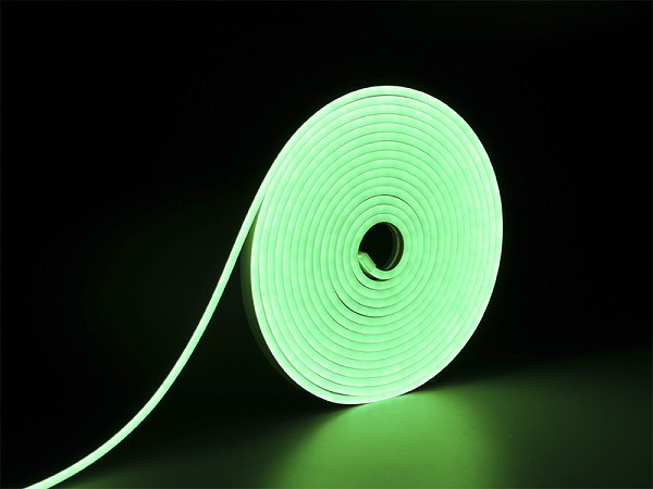 Fita Led Neon Flex 8w 12v 120 Led/m Verde Tas Fll (metro Linear) 