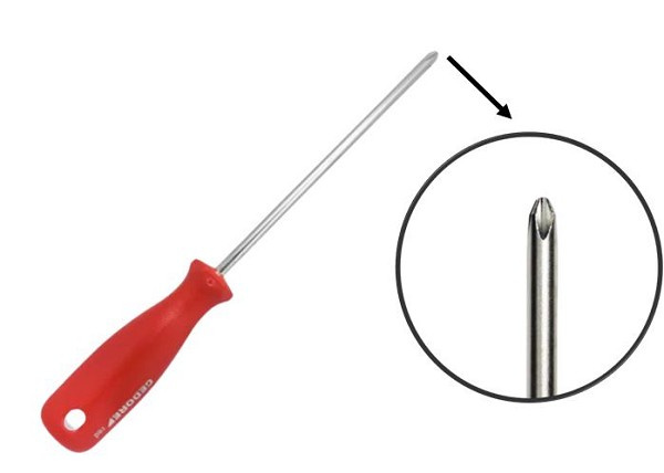 Chave Ph 1/4x6" (peça) 