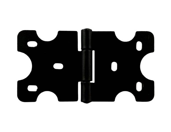 Dobradica L-509 Preta (peça) 