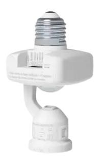 Soquete Sensor 6 Funcoes Inc 100w/fluor Led 48w Qa17m Biv Branco (peça) 