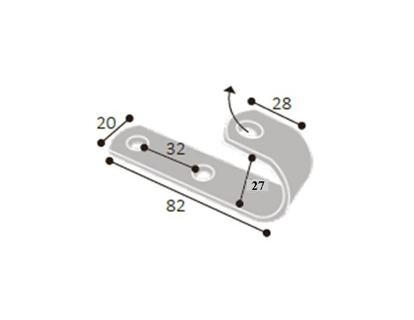 Sup Sp-84 Escada 27mm Zb (peça) 