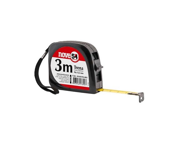 Trena Aco 3mx12,5mm Hobby 954 (peça) 