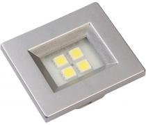 Luminaria Pontual Retang D35 3000k Cromada (peça) 