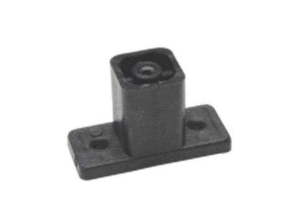 Distanciador Corredica Preto (cento) 