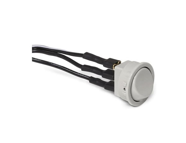 Interruptor Tecla Paralela Redonda C/cabo Cinza (peça) 