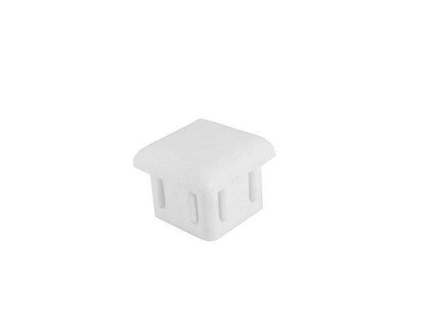 Ponteira Plast Int 20x20 Reta Branca Fer Fll (peça) 