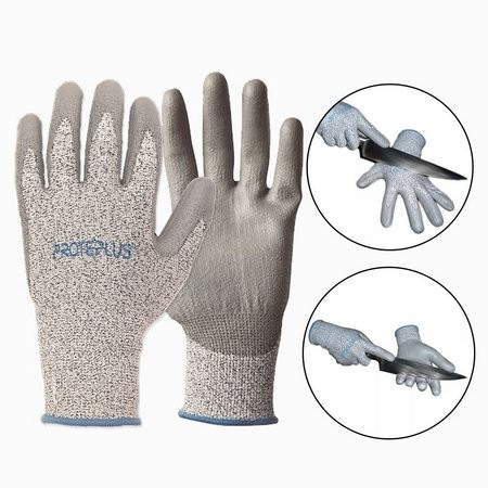 Luva Fibra Vidro E Polietileno (8) Anticorte (par) 