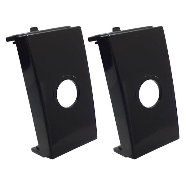 Modulo Saida Fio 2 Unidades Preto Sleek Pa016542 Mg Fll (peça) 