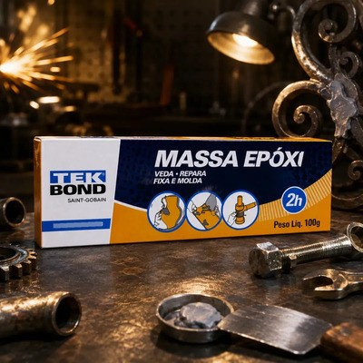 Adesivo Araldite Massa 100g Tek (peça) 