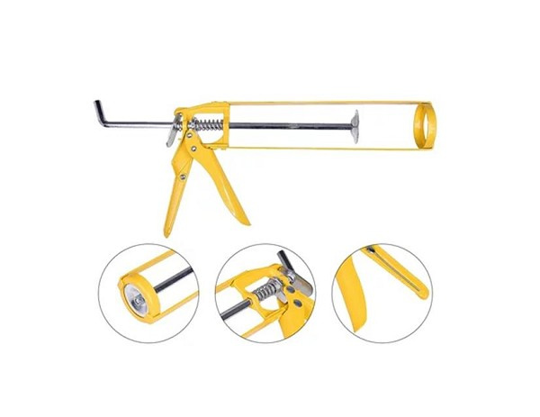 Aplicador Silicone Amarelo (peça) 