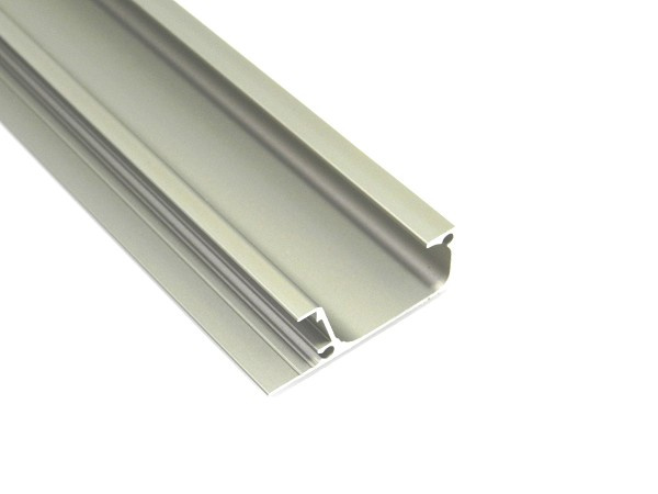 Perfil Pux Aluminio Rm-053 Supra Champagne Claro 18mm Rom (metro Linear) 