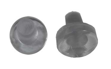 Batente Silicone 12mm C/pino (peça) 