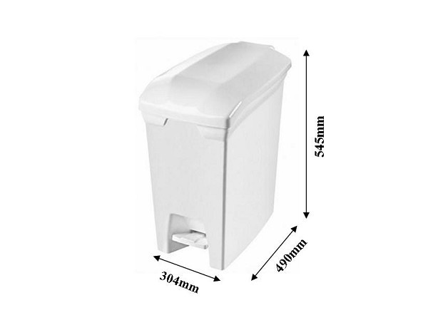 Lixeira Plast C/pedal 50l Sr54/1 Fll (peça) 