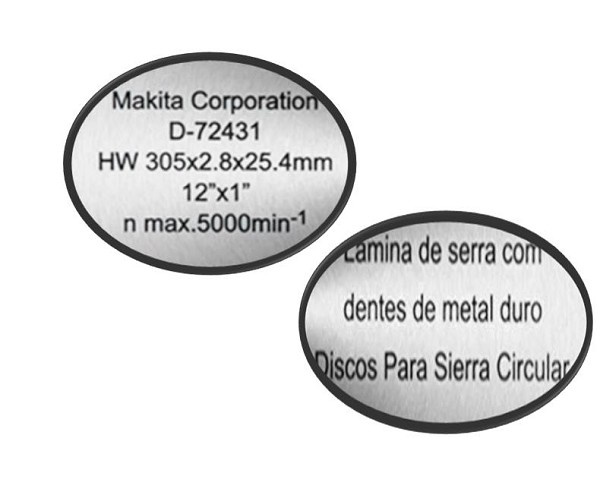 Lamina Serra P/madeira 305x25,4x100t D-72431 (peça) 