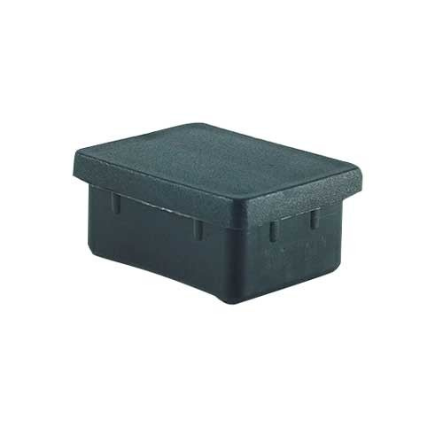 Ponteira Plast Int 30x40 Reta Preta Fer (peça) 