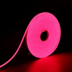Fita Led Neon Flex 8w 12v 120 Led/m Vermelha Tas Fll (metro Linear) 
