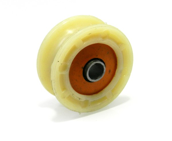 Roldana Nylon 50 Red P/trilho Alum Ref 332 (peça) 