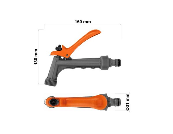 Hidropistola Plast Engate Rapido/jardim 78535/400 (peça) 