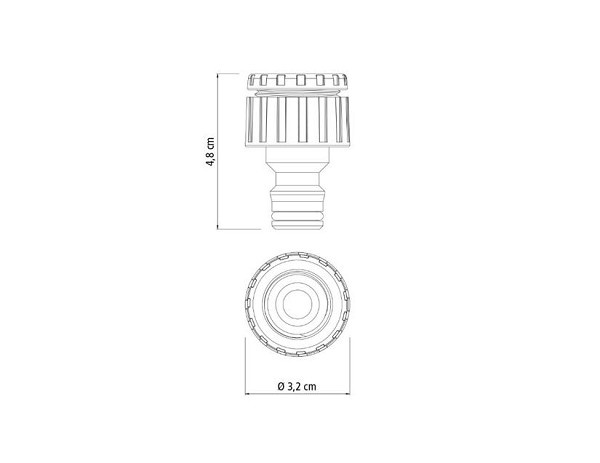 Adaptador Jardim 78502/750 (peça) 