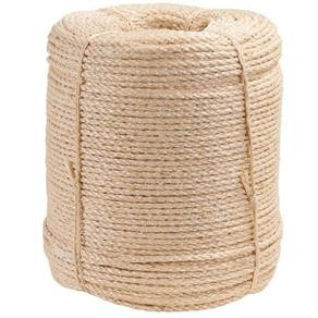 Corda Torcida 3 Pernas Sisal 6,0mm (metro Linear) 