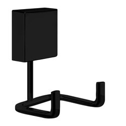 Gancho Duplo Preto 8510pt (peça) 
