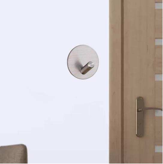 Gancho Metal Redondo Inox (peça) 