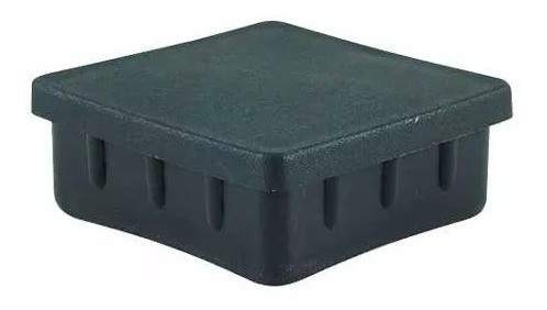 Ponteira Plast Int 50x50 Reta Preta Fer (peça) 