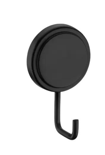 Cabide C/adesivo Preto 145pt (peça) 