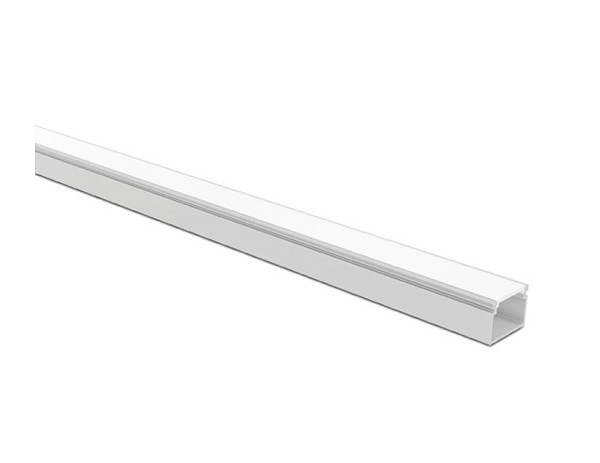 Perfil Led Vertex 20 Sobrepor 14x20x3000mm Branco Tas (peça) 