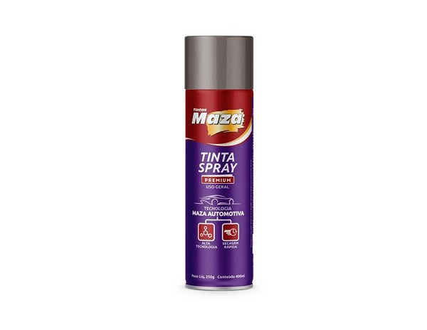 Tinta Spray 400ml/250g Grafite Metalico Maza (peça) 