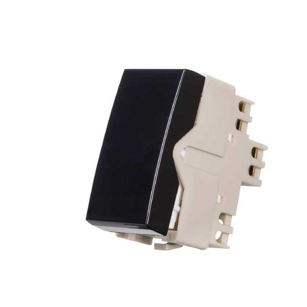 Interruptor Simples 10a/250 Preto Sleek Pa016811 Mg (peça) 