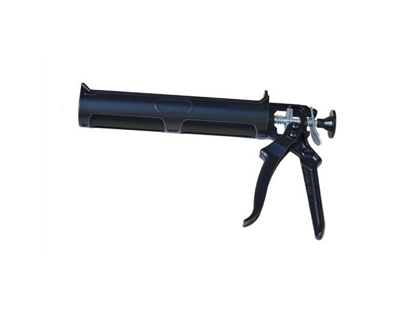 Aplicador Silicone Metal Preto Fran (peça) 