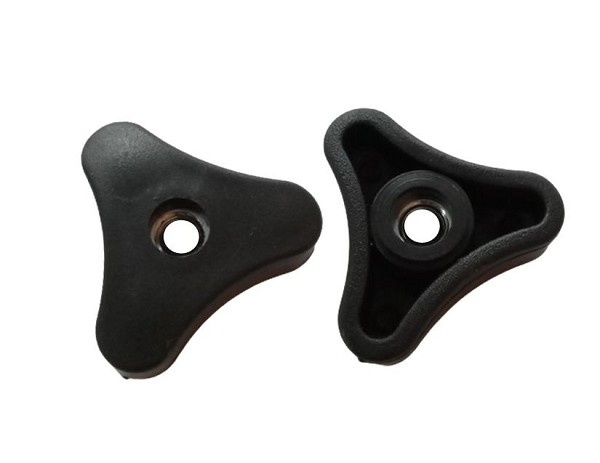 Manipulo 43mm 3 P Porca 5/16x1" (femea) Preto N1 (peça) 