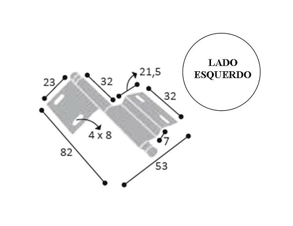 Dobradica L-900 2. 1/2