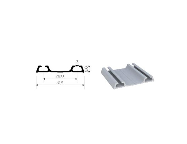 Perfil Aluminio Rm-022 (sp014) (metro Linear) 