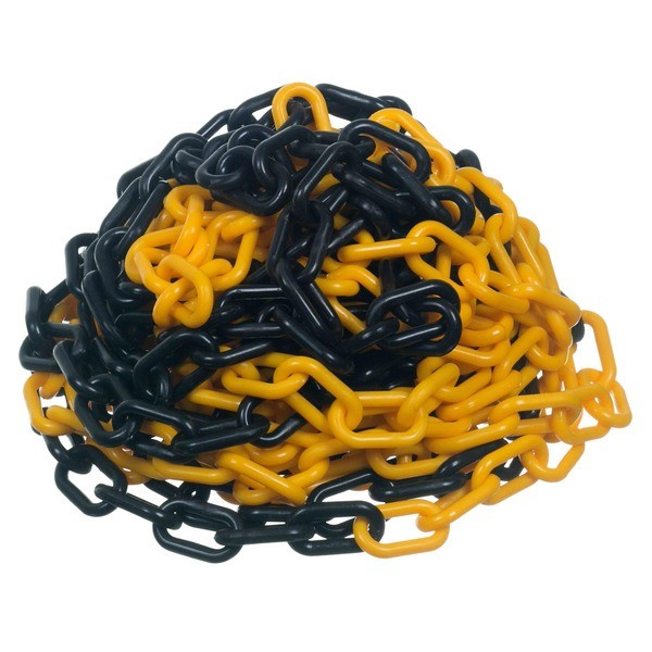 Corrente Plast Amarelo/preto 58x28x7mm (metro Linear) 