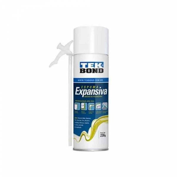 Espuma Expansiva Pu 230g/240ml Tek (peça) 