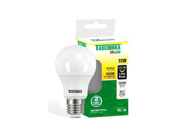 Lampada Led Tkl 90/15w 3000k Tas *** (peça) 
