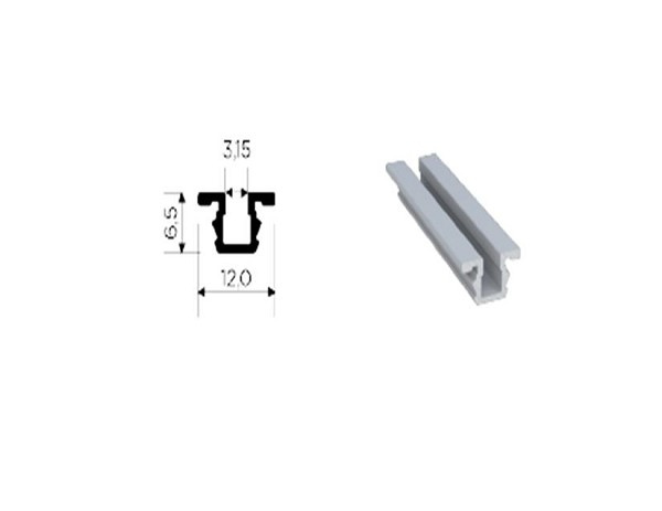 Perfil Aluminio Inf Rm-026 (al2053) *** (metro Linear) 
