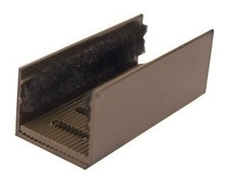 Guia U Regulavel Nylon Marrom (peça) 