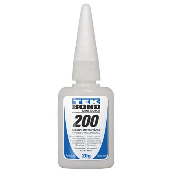 Cola Inst 200 20gr Multiuso Tek (peça) 