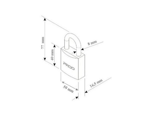 Cadeado Lt-50mm - 51000019 (peça) 